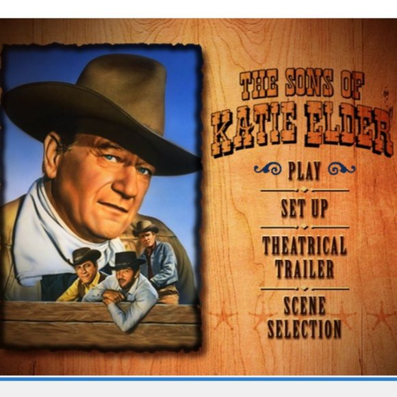 THE SONS OF KATIE ELDER DVD Widescreen 1965 Paramount Pictures - Picture 6 of 9